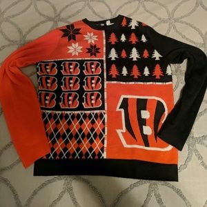 Men's Cincinnati Bengals Ugly Christmas Sweater